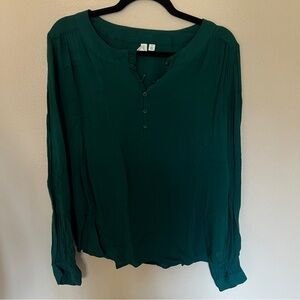 Women's Green Blouse